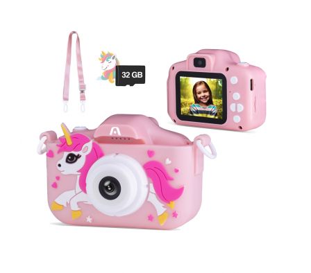 CAM ARG-AC-9181PK SELFIE P/ NIÑOS IPS/40MP/FHD/USB