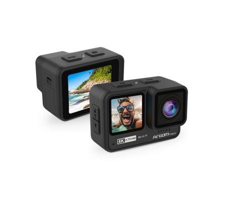 CÁMARA DE ACCIÓN 90 4K/60FPS UHD - SUMERGIBLE ARG-AC-9190BK