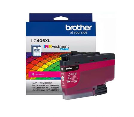 TINTA BROTHER LC406XLMS MAGENTA (MFC-J6955)