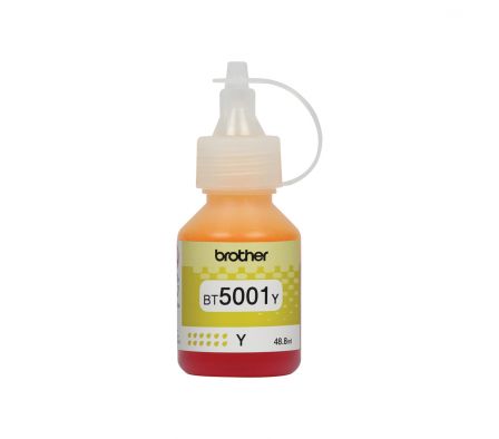 TINTA BROTHER BOTELLA BT5001Y YELLOW