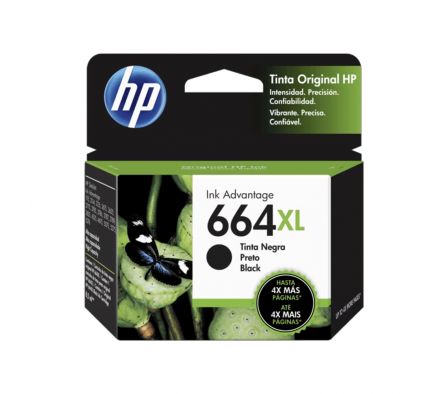 TINTA HP F6V31AL 664XL NEGRO