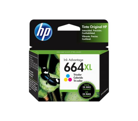 TINTA HP F6V30AL 664XL COLOR
