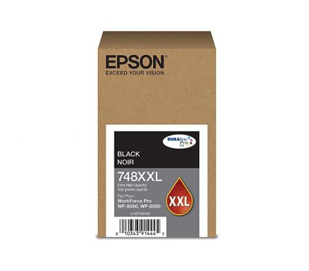 TINTA EP T748XXL120-A NEGRO (WF-6090/6590)