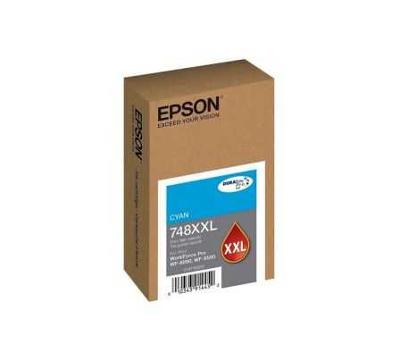 TINTA EP T748XXL220-A CYAN (WF-6090/6590)