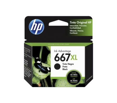 TINTA HP 3YM81AL 667XL NEGRO (2375/2775)
