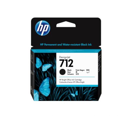 TINTA HP 3ED71A 712 XL NEGRO 80ML T250