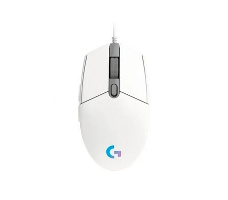 MOUSE LOGITECH 910-005794 G203 GAMING USB BLANCO