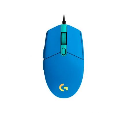 MOUSE LOGITECH 910-005795 G203 RGB GAMING AZUL USB