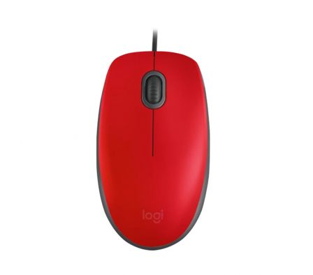 MOUSE LOGIT 910-006755 M110S ROJO USB