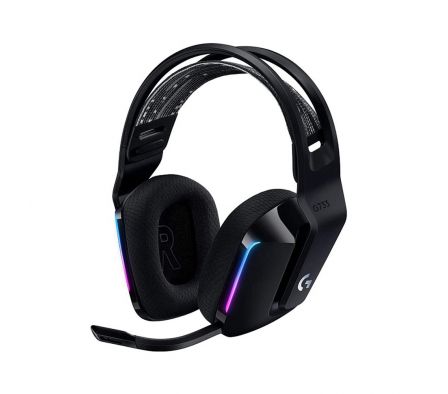 AURI LOGIT 981-000863 G733 LIGHTSPEED NEGRO WIR