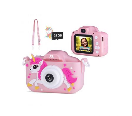 CAM ARG-AC-9181PK SELFIE P/ NIÑOS IPS/40MP/FHD/USB