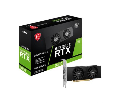 VGA MSI GF RTX 3050 6GB GDDR6 OC SUPER GAM X PCI-E